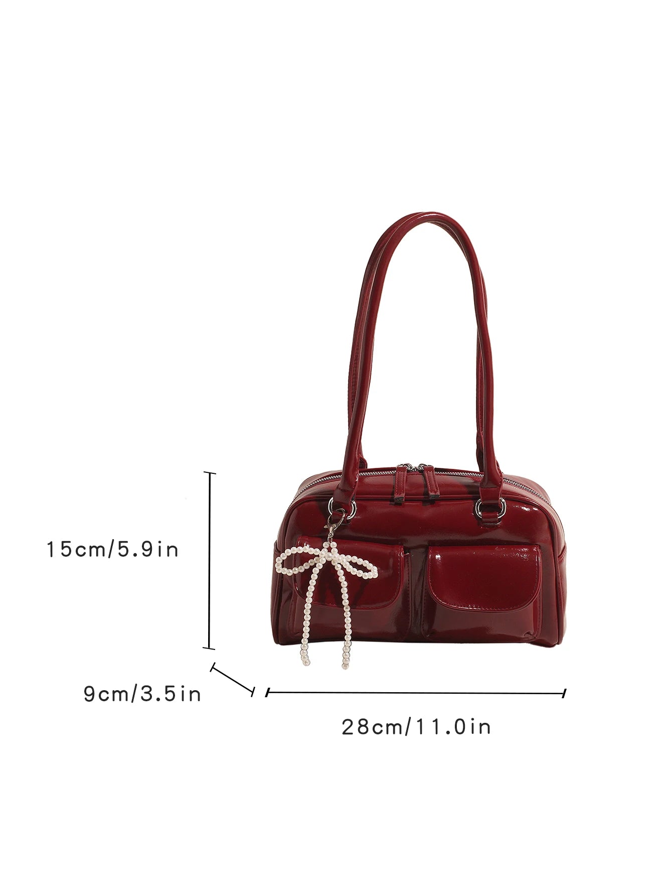 Trendy Korean Bow Shoulder Bag for Women