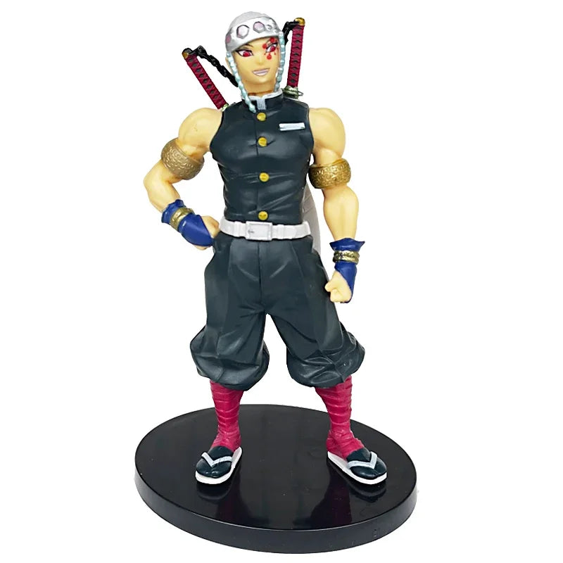 Anime Figure Demon Slayer Figures Kimetsu No Yaiba Doll Tanjiro Nezuko Zenitsu Figurine Inosuke Warrior Action Figure Model Toys